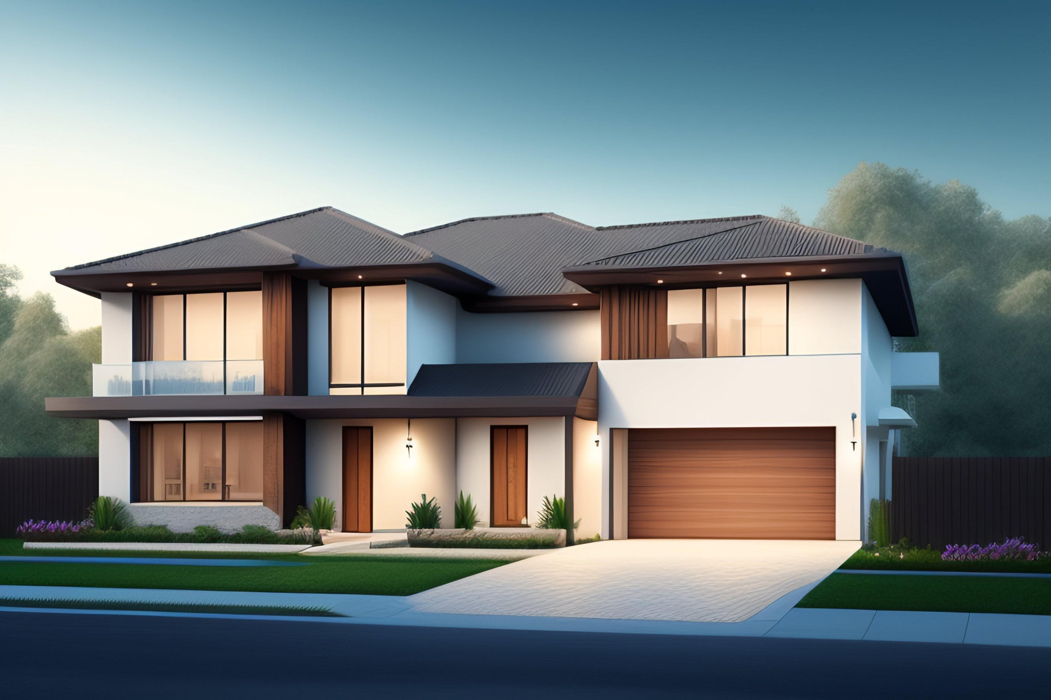 house-with-garage-house-left-side